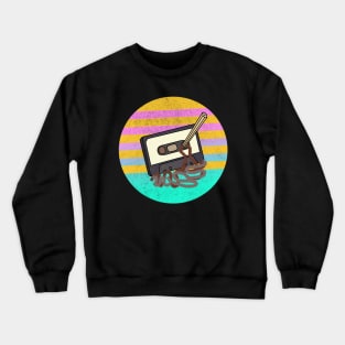 Retro Tape Crewneck Sweatshirt